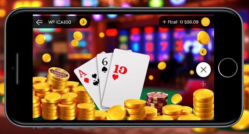 ak4444 mobile casino app interface